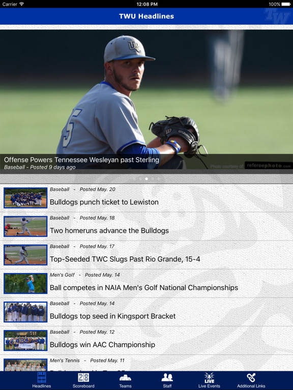 Screenshot #5 pour TWU Bulldogs