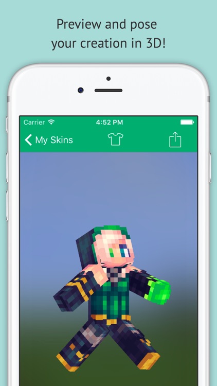 Skin Editor: Minecraft Creator Edition screenshot-3