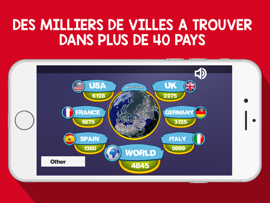 Screenshot #6 pour GEO GLOBE QUIZ 3D - Géographie du Monde Quizz Gratuit