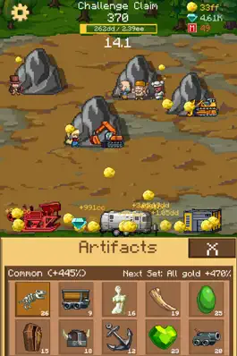 Game screenshot Goldcraft - Idle Games, Clicker Games apk