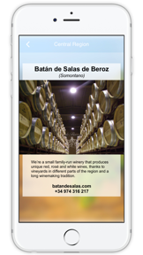 Spain Winery Guide screenshot
