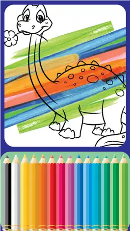 Game screenshot Dinosaurs Village coloring page for boys Edition mod apk