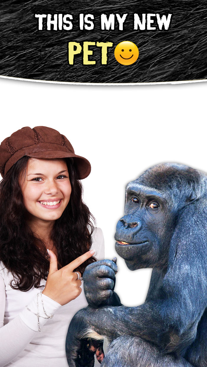 Photo knockout prank - legend of tarzan style lensselfie sticker maker free