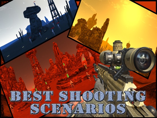 desert sniper shooter 3d - real shooting experince : full free game iPad screenshot 1 - Games app