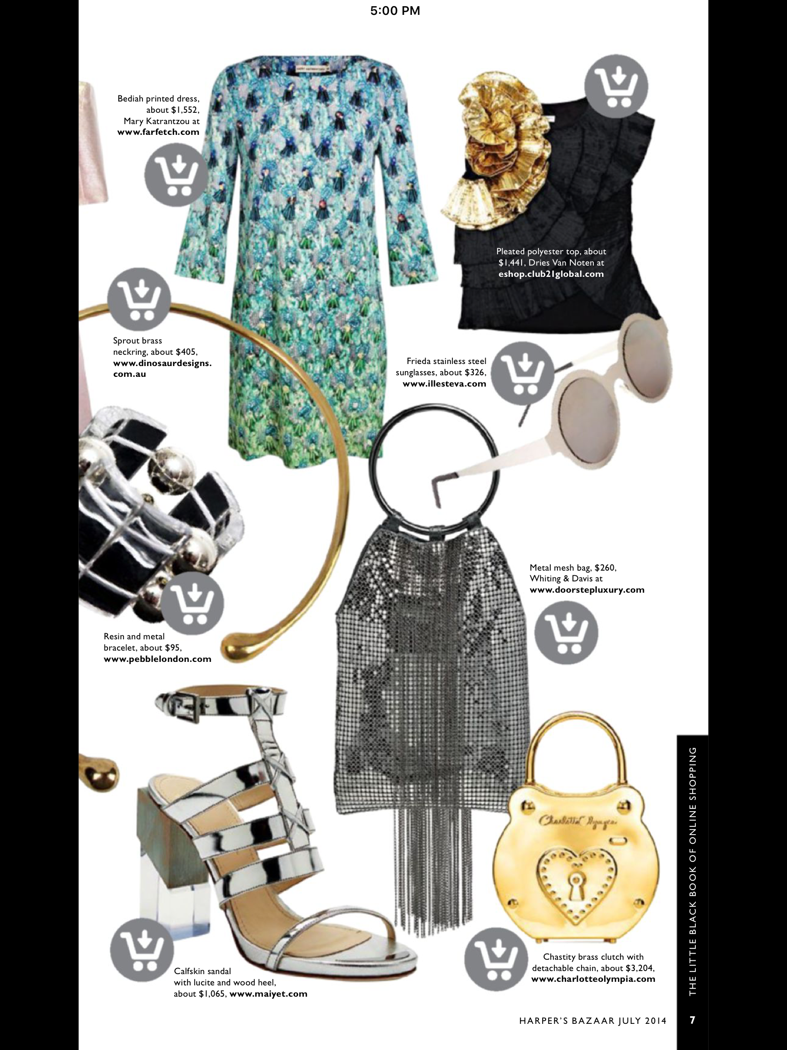 BAZAAR Online Shopping Guide