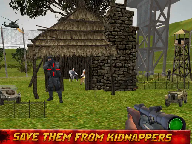 Hostage Rescue Commando Ops : Shootout kidnappers to free the hostages held18+_3