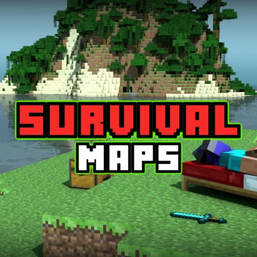 Survival Maps for Minecraft PE - The Best Maps Guide for Minecraft Pocket Edition (MCPE) iOS App