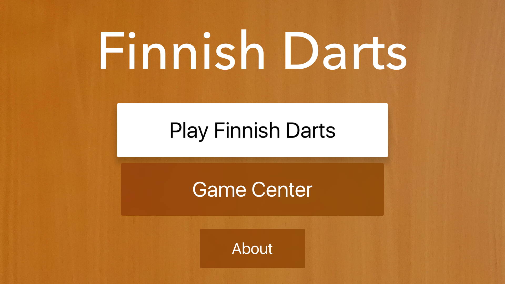 Finnish Darts