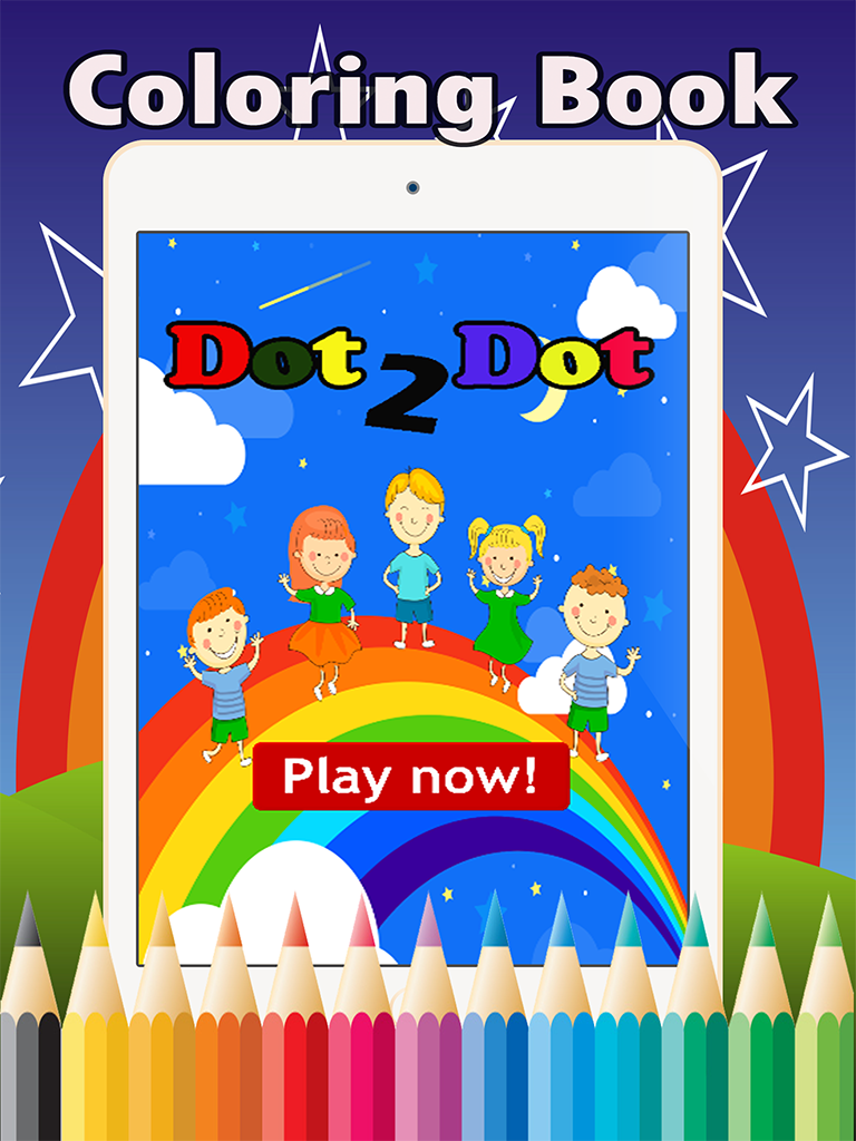 Dot to Dot Coloring Book: complete coloring pages by connect dot games free for toddlers and kids screenshot 5
