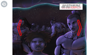 Screenshot #2 pour Ngā Atua Māori - Book 2: Te Wehenga o Ranginui rāua ko Papatūānuku/The Separation of Ranginui & Papatūānuku