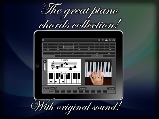 Screenshot #4 pour 120 Piano Chords LR