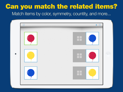 Screenshot #5 pour Matching Pairs - Educational Learning Game for Toddlers and Preschool