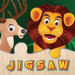 Animaux Scie sauteuse Puzzles - Puzzle Jeux gratuits pour les enfants et les tout-petits - Préscolaire Jeu d'apprentissage