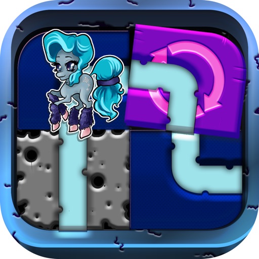 Rolling Me – Connect Pipe For My Monster Pony Puzzle Game Free icon