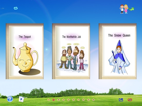 Audiobooks:children's favorite fairy tales 5 iPad screenshot 4 - Book app