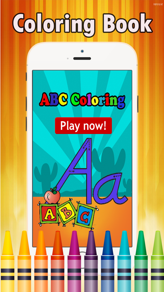Preschool Easy Coloring Book - tracing abc coloring pages learning games free for kids and toddlers any age - 1.0.1 - (iOS)