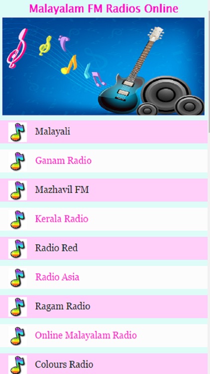 Malayalam Online FM Radios