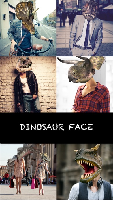 Dino Face Camera Free Screenshot 3 - AppWisp.com Dino Face Camera Free Screenshot 3 - AppWisp.com