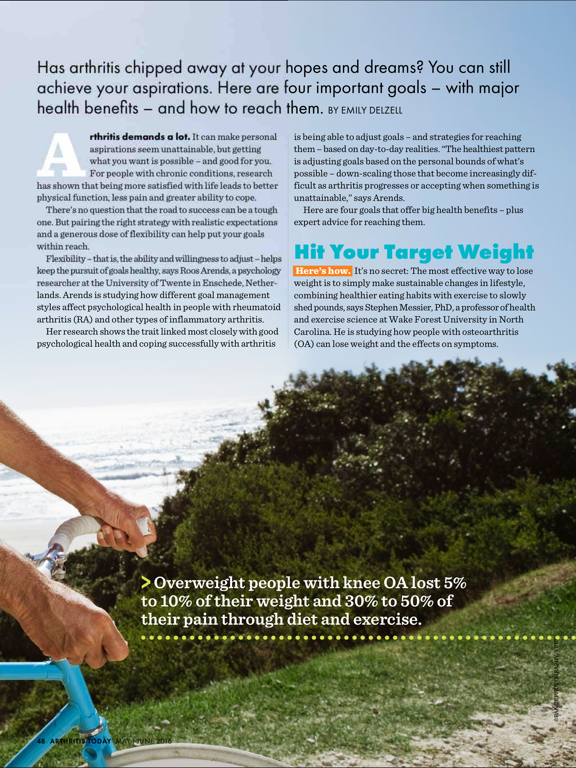 Screenshot #5 for Arthritis Today