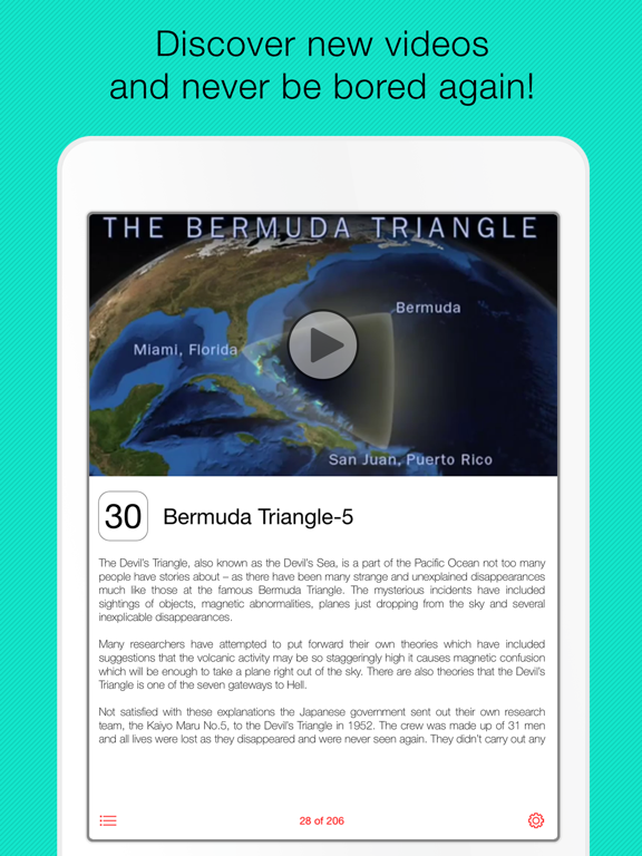 Screenshot #2 for Mystery of the World – Greatest Unsolved Cases Videos