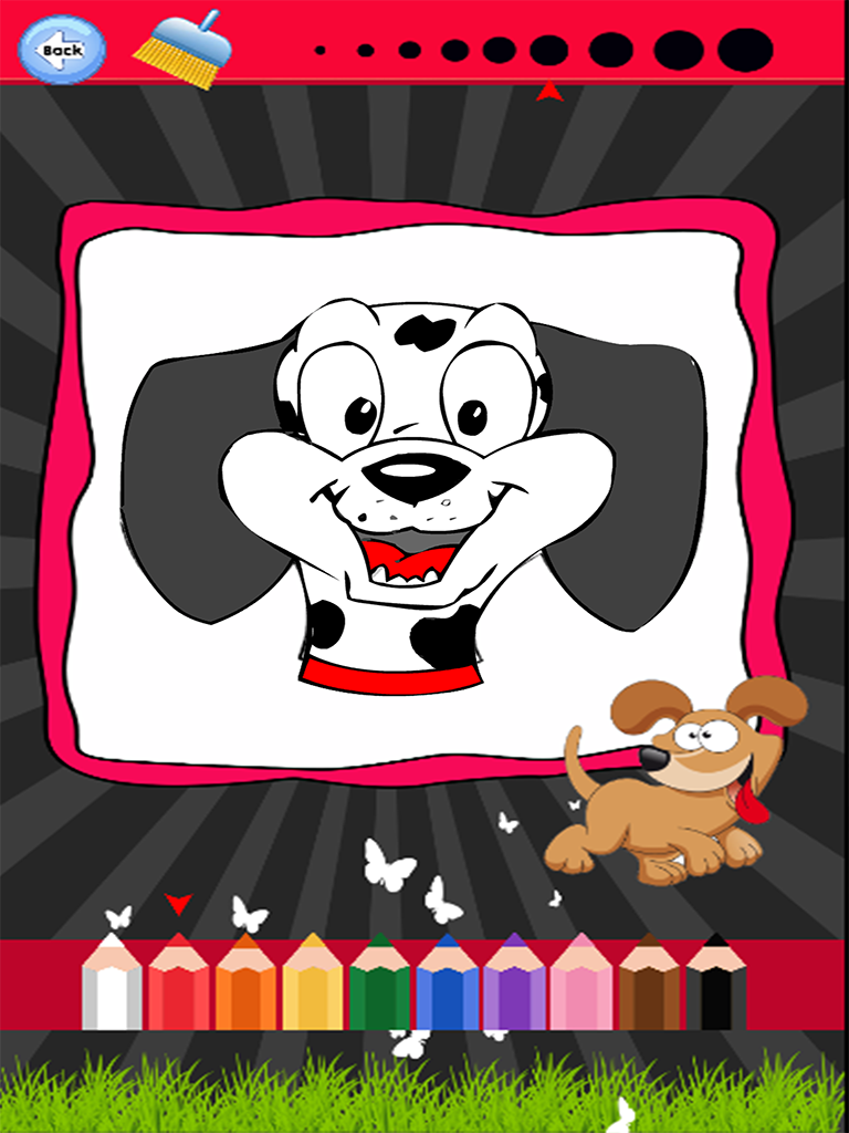 Cute Pet Paint and Coloring Book Learning Skill - Fun Games Free For Kids screenshot 8