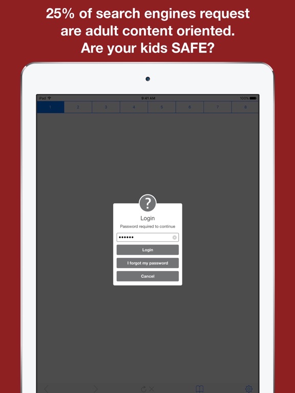 Screenshot #5 pour Safe Web for kids - Whitelist Internet Browser
