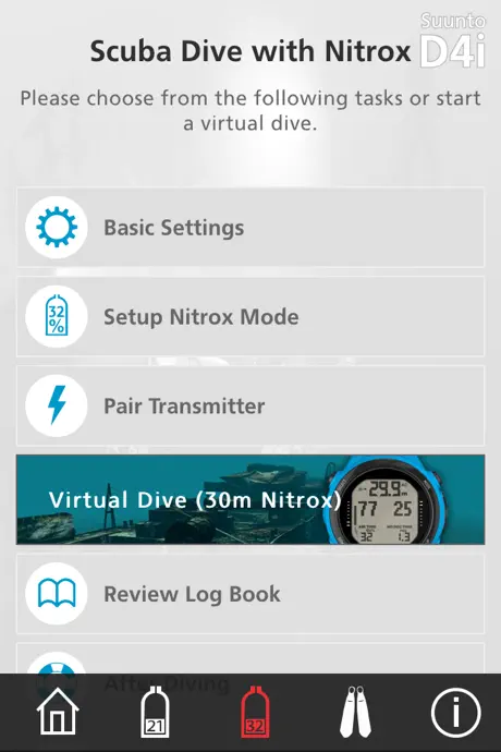 Suunto Dive Learning Tools – Teach yourself how to set up and us