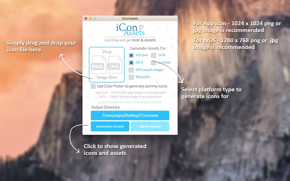 #1. iConAssets-icns and assets (macOS) Podle: ARIPRA INFOTECH PRIVATE LTD