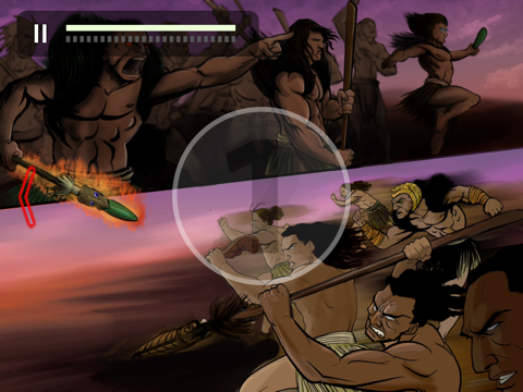 Ngā Atua Māori - Book 3: Te Pakanga i Te Paerangi/The Battle at Te Paerangi iPad screenshot