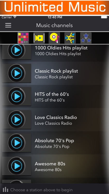 60s 70s 80s retro music radio & classic country rock songs from online  radio fm stations by Gil Fibi shtra