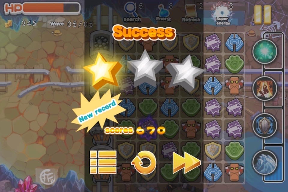 Zombie Defeat vs Mine Gem Defense screenshot 4