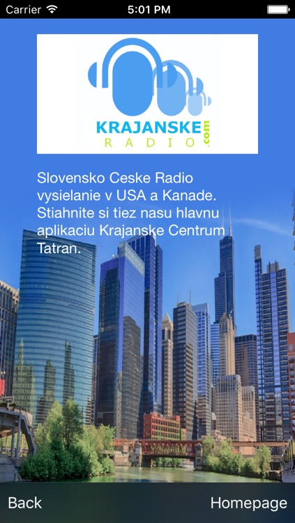 Krajanske Radio Tatran Prehravac