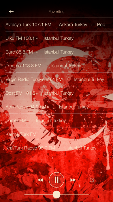 Screenshot #2 pour Turkish MUSIC Online Radyo