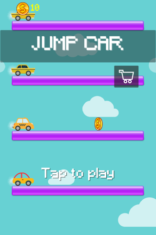 لعبة العربة الشقية Jump Car Game screenshot 2