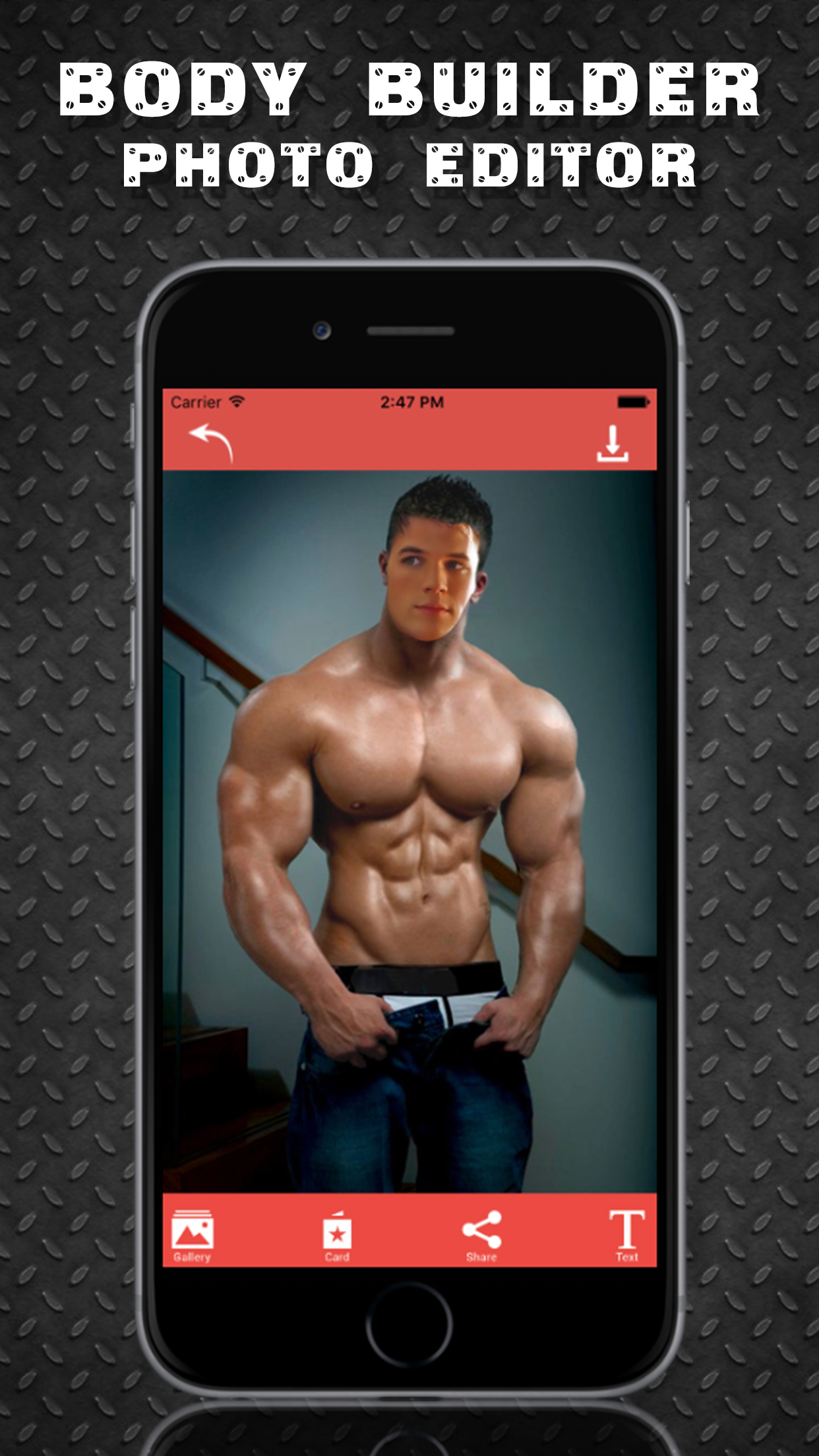 Body Builder Photo Montage Deluxe