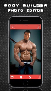 Body Builder Photo Montage Deluxe screenshot #4 for iPhone