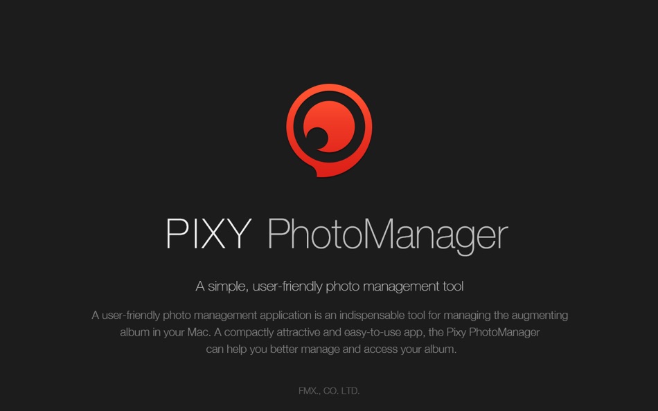 #1. Pixy: PhotoManager (macOS) 由: FMX CO., LTD.
