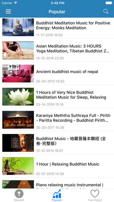 Buddhism News & Buddha Radio - Buddhist Updates iPhone screenshot 5 - News app