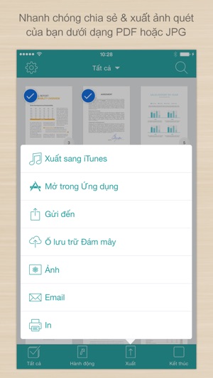 Scanument - Trình Quét Tài liệu - Quét tài liệu sang PDF