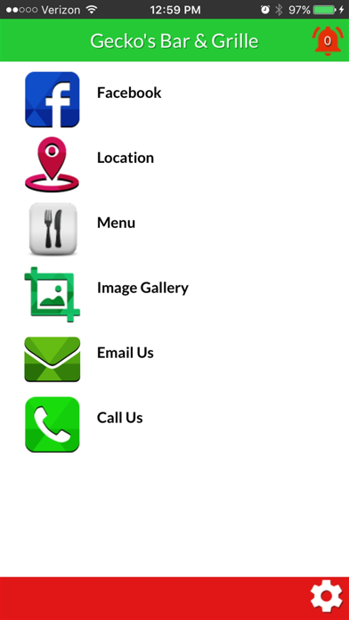 Screenshot #1 pour Gecko's Bar and Grille