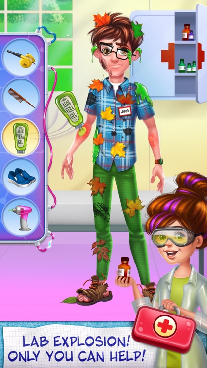 Science Girl - School Lab Super Star screenshot-4