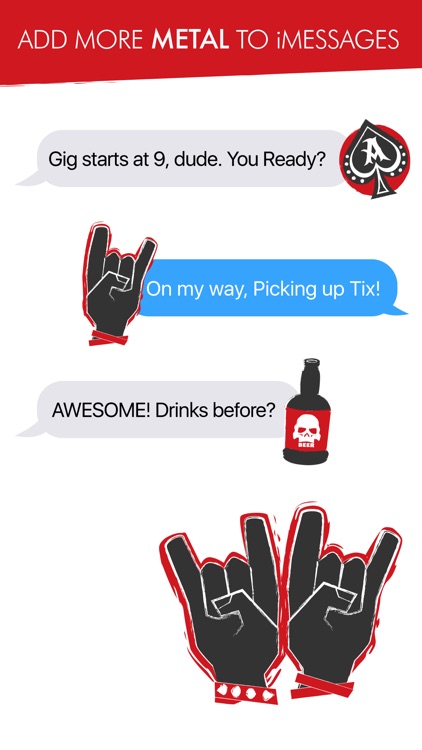 Heavy Metal Stickers