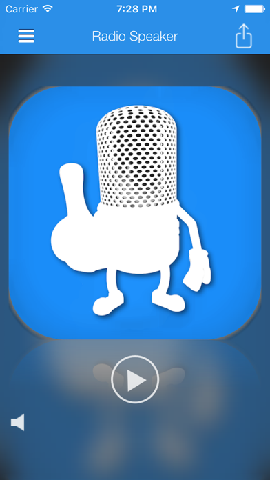 Screenshot #1 pour Radio Speaker
