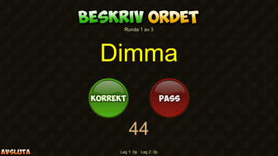 Beskriv Ordet Screenshot