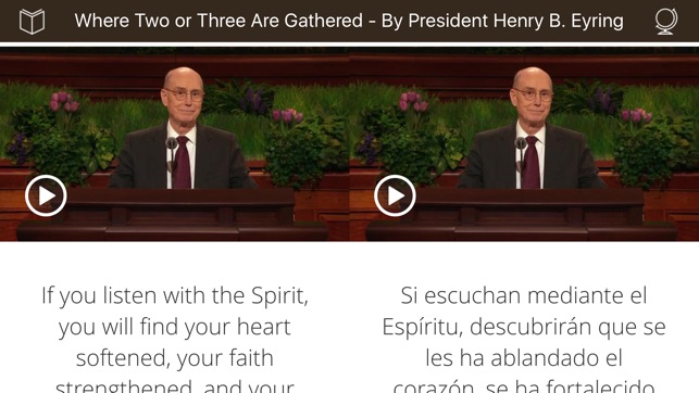 34 Language LDS General Conference SideBySide(圖2)-速報App