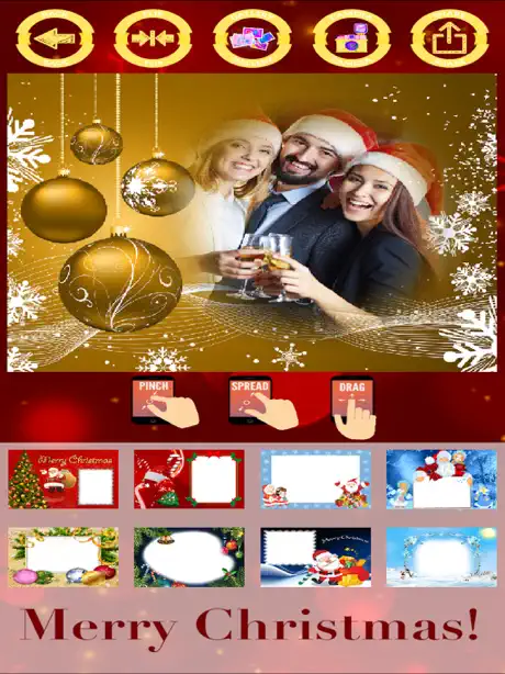Cornici di Natale Merry - creare carte