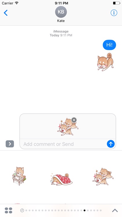 Puppy Sticker screenshot-3