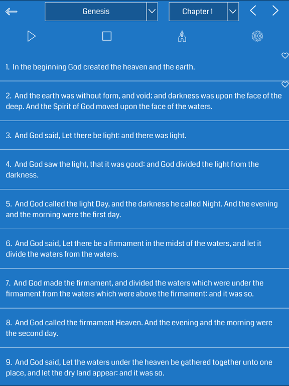 Screenshot #5 pour Holy Bible Audio for iPad