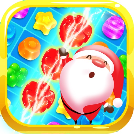 Candy Gems Christmas - New Best Match 3 Puzzle icon