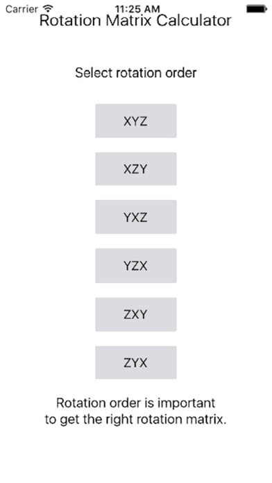 Screenshot #1 pour RotationMatrix